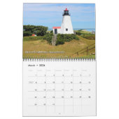 2018 Massachusetts Lighthouse Calendar Kalender (Mar 2026)