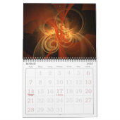2018 moderne abstracte kunst kalender (Mar 2027)