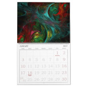 2018 Moderne Abstracte kunst Kalender (Jan 2027)