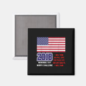 2018 Murph Challenge Shirt cadeau voor Memorial Da Magneet (Voorkant / Achterkant)