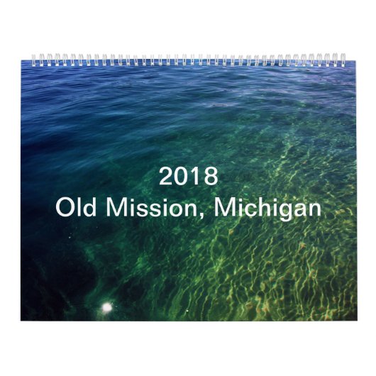 2018 Old Mission Michigan Calendar Kalender (Hoes)