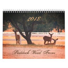 2018 Paddock Wood Farm-agenda Kalender