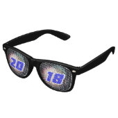 2018 Party Shades Retro Zonnebril (Gekanteld)