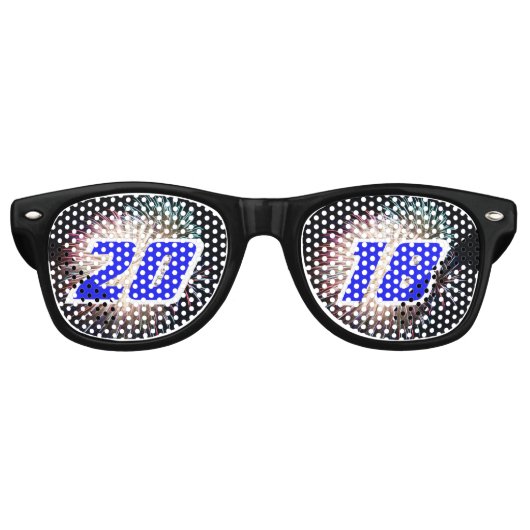 2018 Party Shades Retro Zonnebril (Voorkant)