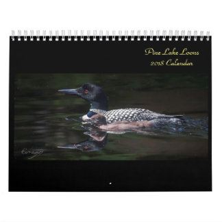 2018 Pine Lake Loon Calendar Kalender