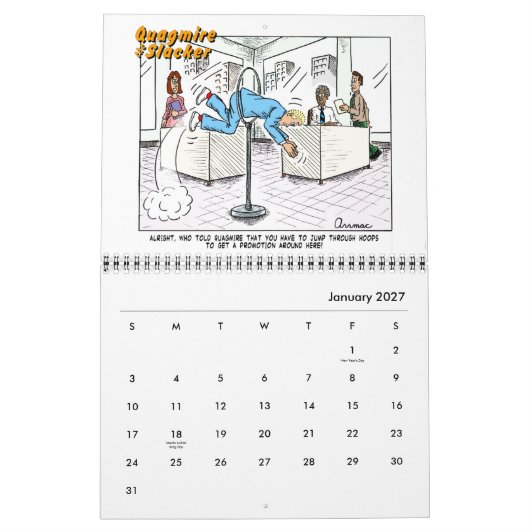 2018 Quagmire de Kalender van de Makelaar (Jan 2027)