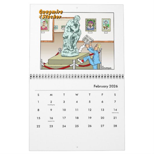 2018 Quagmire de Kalender van de Makelaar (Feb 2026)