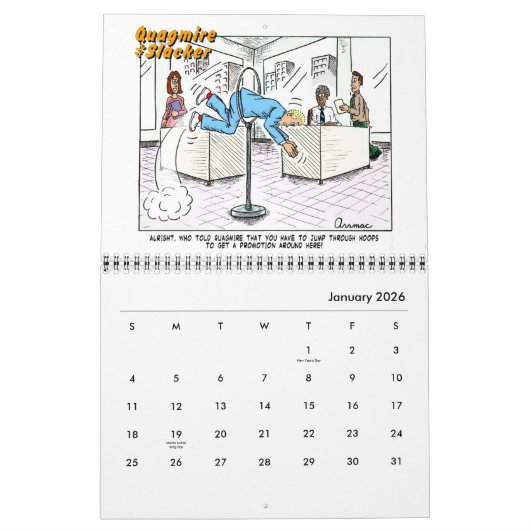 2018 Quagmire de Kalender van de Makelaar (Jan 2026)