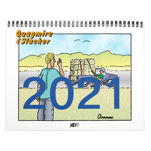 2018 Quagmire de Kalender van de Makelaar (Hoes)