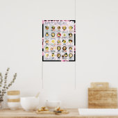 2018 RAMEN CHART IN VS, 16 X20-inch Poster (Keuken)