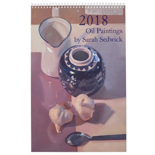 2018: Schilderijen van Sarah Sedwick Kalender (Hoes)