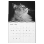 2018 Siberische kat-kalender Kalender (Mar 2026)