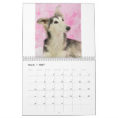2018 Silken Windhounds (hoofdschoten) Kalender (Mar 2027)
