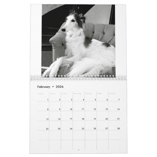 2018 Silken Windhounds (Reclining) Kalender (Feb 2026)
