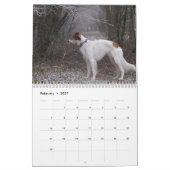 2018 Silken Windhounds (volledig lichaam) 3 Kalender (Feb 2027)