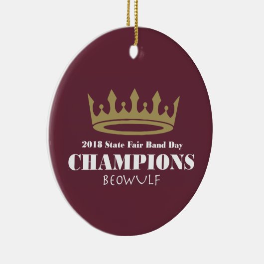 2018 State Fair Band Day Champions Ornament (Rechts)