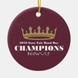 2018 State Fair Band Day Champions Ornament