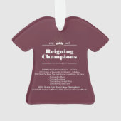 2018 State Fair Champions Ornament (achterkant)