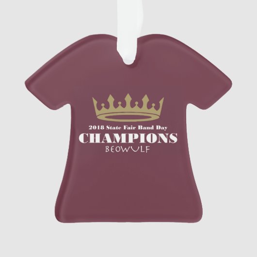 2018 State Fair Champions Ornament (voorkant)