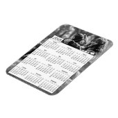 2018 Tijdschema - Speciaal Romantic Foto Magnet Magneet (Linkerzijde)