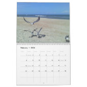 2018 Twaalf-maandkalender - Verschillende strand s Kalender (Feb 2026)