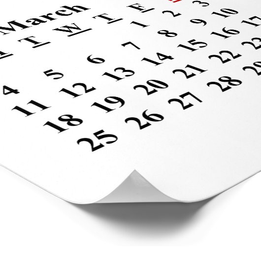 2018 Uw favoriete Poster voor aangepaste fotokalen (Hoek)