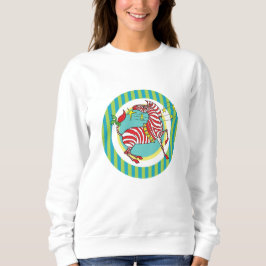 2018 Vakanaal Snoep CaneZebra Kerstshirt Trui