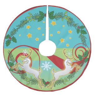 2018 Vakantiegeroep kerstboomrok Kerstboom Rok