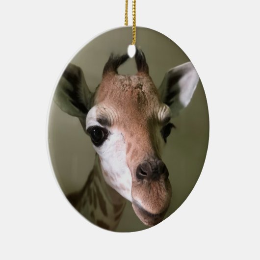 2018 Vakantievorming; Penny de Giraffe Keramisch Ornament (Rechts)