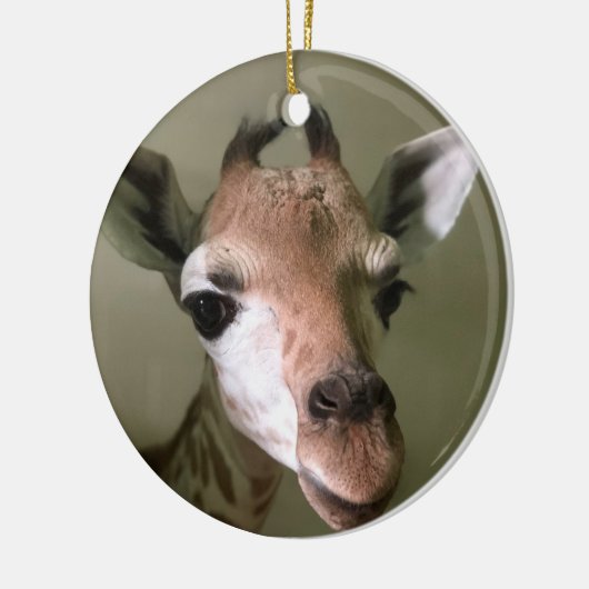 2018 Vakantievorming; Penny de Giraffe Keramisch Ornament (Links)