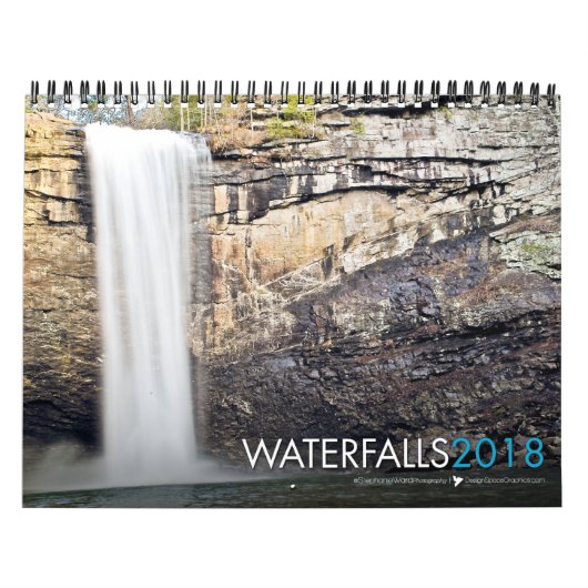 2018 Watervalbijbelkalender Kalender (Hoes)