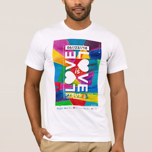2018 Wenatchee Pride Herdenking T-shirt (Voorkant)
