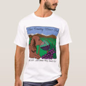 2018 Wine Country Wiener Fest T-shirt op wit (Voorkant)