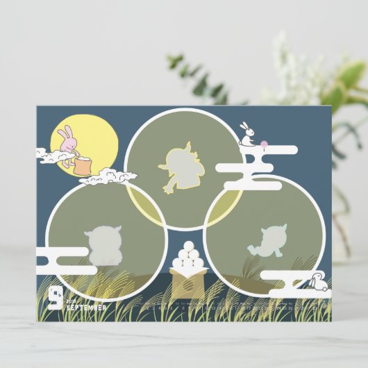 2019カレンダー９月 (Staand voorkant)