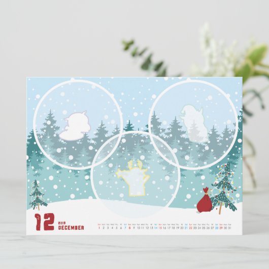 2019カレンダー12月 KAART (Staand voorkant)