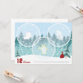 2019カレンダー12月 KAART (Voorkant / Achterkant in situ)