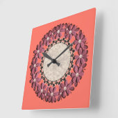 2019 м саоде,вschildpad・2 2019-PANTONE 16 1546 Vierkante Klok (Hoek)