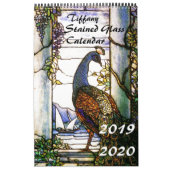 2019 2020 Agenda voor de Natuur van Tiffany Glas i Kalender (Hoes)