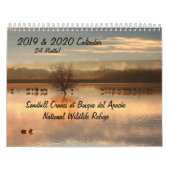 2019/2020 Crane Birds Animals Wildlife Calendar Kalender (Hoes)