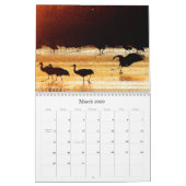 2019/2020 Crane Birds Animals Wildlife Calendar Kalender (Mar 2026)