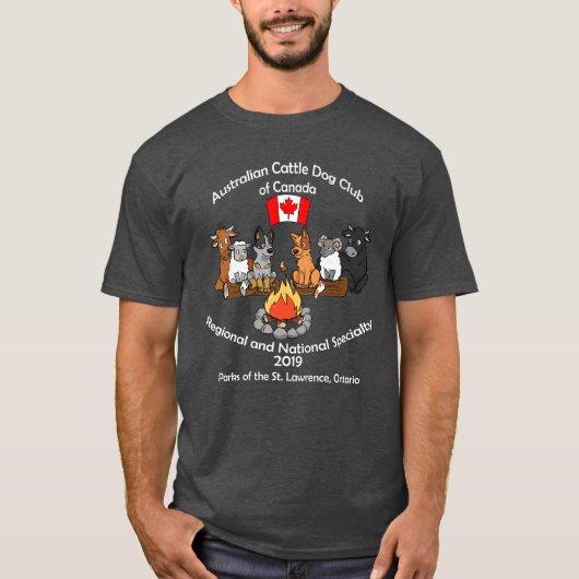 2019 ACDCC Donkere Shirten T-shirt (Voorkant)