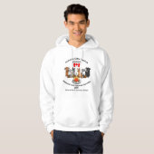 2019 ACDCC wit en licht gekleurd Hoodie (Voorkant volledig)