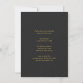 2019 Afstuderen Faux Gold Foil Tekst - Bekleding v Kaart (Achterkant)