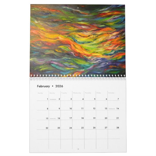 2019 Agenda "Creation Story Series" Kalender (Feb 2026)