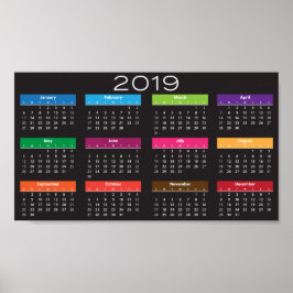 2019 Agenda Poster Ontwerp