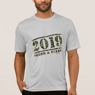 2019 Alcoholvrij van Sober & Clean Recovery Gift T-shirt