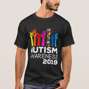 2019 Autism Awareness True Colors T-shirt