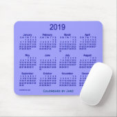 2019 Blueberry Calendar door Janz Muismat (Met muis)