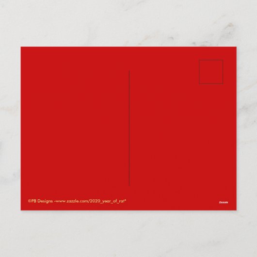 2019 Briefkaart van de Verjaardag H van de (Achterkant)