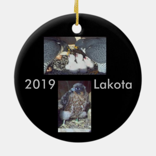 2019 Ceramic Ornament Lakota (Achterkant)